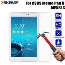 Real Tempered Glass Toughened Screen Protector 0.3mm For ASUS Memo Pad 8 ME581C 9H Hard Explosion-Proof Tablet Protective Film 2024 - buy cheap