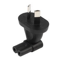 AU Power conversion plugs,Australia China 2 Pin Male to IEC 320 C7 AC Power Adapter,AU TO IEC320 C7 conversion plug 2024 - buy cheap