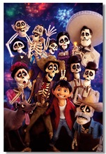 Custom Canvas Wall Mural Cartoon Film Coco Poster Coco Family Wall Stickers Miguel Hector Wallpaper Kids Room Decorations #0793# 2024 - buy cheap