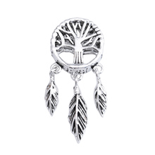 100% 925 Silver Life-tree Charm 925 Sterling Silver Small Bracelet Charm Good luck Charm Pendant DIY Jewelry 2024 - buy cheap