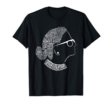 Camiseta con citas feministas para hombres, ropa de calle de moda fresca de verano, con frase Notorious, RGB, RT Bader, ginburg, 2019 2024 - compra barato