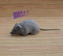 Novo modelo de simulação brinquedo do rato de polietileno & peles cinza rato presente sobre 10x5 cm 2286 2024 - compre barato
