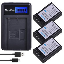 Durapro 3pc 1800mAh EN-EL9 EN EL9 ENEL9 Rechargeable Camera Battery + LCD USB Charger For Nikon D40 D40X D60 D3000 D5000 Camera 2024 - buy cheap