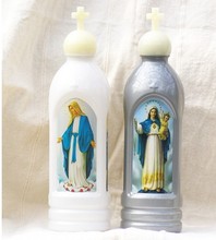 Catholic holy things - home use of holy water bottles Christ ampulla etiquette supplies Catholicism rite Virgin Mary ampullae 2024 - buy cheap