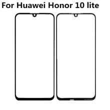 Pantalla táctil de reemplazo de lente de cristal exterior para Huawei Honor 10 lite, piezas de repuesto 2024 - compra barato