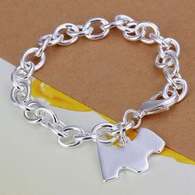 Classic High-Quality H271 Delicate Silver Color Bracelets For Women Charm Fashion Jewelry Dog Tags Thick Bracelet Bbjajsqa 2024 - buy cheap