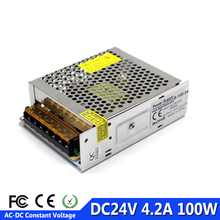 Single Output Switching Power Supply 24V 4.2A 100W AC100-240V to DC24V Led Driver Adapter For Led Strip Modules Light CNC CCTV 2024 - buy cheap