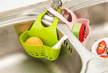 Kitchen Portable Hanging Drain Bag Basket Bath Storage Gadget Tools Sink Holder Drain shelf Kitchen Brush Sponge Sink 2024 - buy cheap