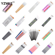 21 Different Styles DIY Nail Art Acrylic UV Gel Design Brush Painting Drawing Pen Tips Tools Kit (L22-41) 2024 - buy cheap