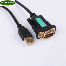 Conector USB 2,0 Enchapado en oro a RS232 Serial DB9 macho Com Puerto PL2303 Chipset, Cable adaptador, 5 pies/1,5 m 2024 - compra barato