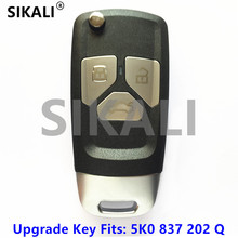 Sikali-chave remota para veículos vw/volkswagen, beetle/caddy/eos/golf/jetta/polo/scirocco/tiguan/touran/up 2024 - compre barato