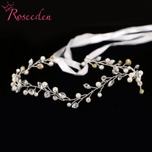 Hair Jewelry Bridal Hair Accessories New Tiara Head Piece Fashion Hair ornaments wedding party tiaras And crowns Headbands RE600 2024 - buy cheap