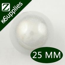25mm White Round Miracle Beads for Jewelry, Hot Sale Acrylic Perle Magique Wholesale 2024 - buy cheap