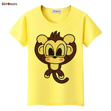 bgtomato Creative cartoon monkey t shirt women lovely top tees Fashion summer kawaii clothes cool tshirt plus size 2024 - buy cheap