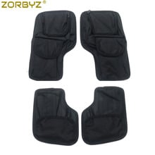 ZORBYZ-sillín negro para motocicleta, tapa de la alforja, organizador negro para Harley Touring 1993-2013 2024 - compra barato