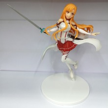 Sword Art-figuras de acción en línea de PVC, modelos de juguetes de Brinquedos de 23cm, modelo de San Yuuki Asuna 2024 - compra barato