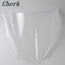 New Clear Motorcycle Double Bubble Windshield Fairing Windscreen Screen For Suzuki GSXR 1000  K7 2007-2008 GSX-R 1000 2024 - buy cheap