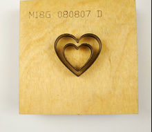 Steel Blade Rule Die Cut Steel Punch Concentric heart-shaped Cutting Mold Wood Dies for Leather Cutter for Leather Crafts 2024 - buy cheap