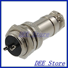 XLR Plug PCB 2 Pin Aviation Electrical Connector 2024 - buy cheap