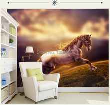 Customized photo wallpaper horse wallpaper for living room bedroom TV background vinyl papel de parede 3D 2024 - buy cheap