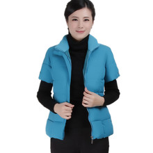 Novo colete moda outono inverno mulheres de meia-idade e idade grande tamanho b2796 2020 2024 - compre barato