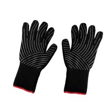 1 Pair Extreme Heat Resistant Oven BBQ Gloves For Cooking Grill Baking Microwave High-Temperature Anti-Hot Extended Long Cuff 2024 - buy cheap