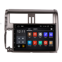 8 Core Android 10  IPS 4G RAM+32G ROM Car Radio Player GPS For Toyota Prado 150 Land Cruiser 2010 2011 2012 2013 DSP CarPlay 2024 - buy cheap