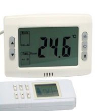 Controlador de velocidad de ventilador rectangular, termostato de control infrarrojo con unidad de bobina de ventilador 2024 - compra barato