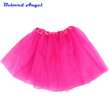 2019 novo design 14 cor menina saia do bebê chiffon tule saia barato crianças tutu saia princesa meninas ballet dança festa saia 2024 - compre barato