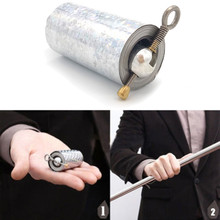 1PC Staff Portable Martial Arts Metal Magic Pocket Bo Staff- New High Quality Pocket Outdoor Sport Stainless Steel Silver Sep4 2024 - buy cheap