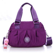 Solid Women Crossbody Bags Handbag Zipper Nylon Messenger Bag Casual Shoulder Bags Tote Bolsas Femininas 2024 - buy cheap