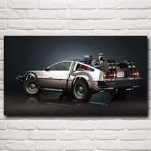 FOOCAME Back To The Future Vintage Movie Posters and Prints Art Silk Painting Home Decoration Wall Pictures Living Room Bedroom 2024 - buy cheap