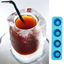 MOONBIFFY Ice Cube Tray Mold Makes Shot Glasses Ice Mould Novelty Gifts Ice Tray Summer Drinking Tool Ice Shot Glass Mold D0093 2024 - buy cheap
