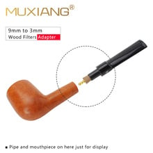 MUXIANG 3/ 5/10 Pcs/lot Wood 9mm to 3mm Metal Filter Adapter Smoking Pipe Accessories Filter Changer fg0011 2024 - buy cheap