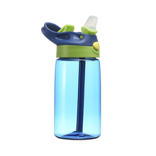 400ML Feeding cup Baby bottle with straw Portable Rope spill proof children`s Cup plastic bottle for kids drinking water 2024 - buy cheap