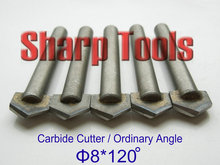 120 General Angle 8mm Shank, Carbide CNC Router Bits End Mills Marble Stone Carving Tools, 3D Lettering Milling Cutter Set 10pcs 2024 - buy cheap