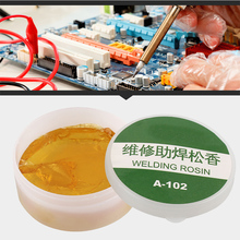 Solder Paste Flux Rosin Welding Tool Repair Yellow Soldering Iron Head Scaling Powder Practical 2024 - buy cheap