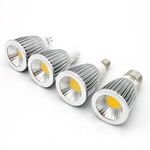 10pcs/lot Ampoule COB LED Spotlight GU10 3W 5W 7W E27 Dimmable E14 Bombillas 85-265V Light Lamp MR16 AC DC 12V LED Bulb Lamparas 2024 - buy cheap