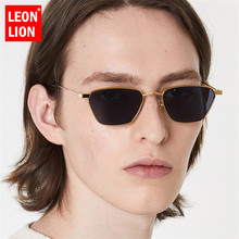 LeonLion 2021 Vintage New Sunglasses Men Brand Designer Glasses Women Round Luxury Retro Glasses Mirror Oculos De Sol Gafas 2024 - buy cheap