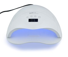 Nueva inclusión SUN5 Plus-Lámpara de Led UV profesional, 48W, para uñas, belleza, aplicar todo el barniz de Gel, curado Secador de esmalte de uñas, Sensor automático 2024 - compra barato