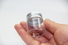 5pcs/lot 37*40mm 25ml Glass Bottle Tiny Glass Jars With Screw Cap Wish Glass Jars Container For Wedding Holiday Home Decoration 2024 - buy cheap