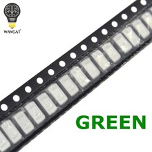 WAVGAT-Chip de diodo LED ultraligero, 100 unidades, 5630/5730 SMD/SMT, verde, 5730 LED de montaje en superficie, rojo, 3,0 ~ 3,2 V, 520-525K, 15-18LM 2024 - compra barato