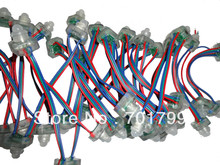 50pcs DC5V TLS3001 LED pixel node,IP68 rated;RGB wire,square type;4096 gray scale;epoxy resin filled 2024 - buy cheap