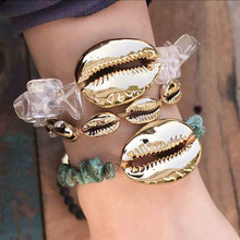 bileklik pulseras mujer hombre puka COWRIE shell bracelets for women gift bijoux jewelry bohemian boho bracelets bangles femme 2024 - buy cheap