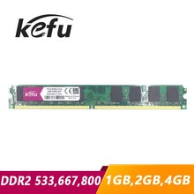 Kefu RAM 2gb DDR2 533 667 800 533mhz 667mhz 800mhz DIMM DDR2 2G 2GB Memory Ram Memoria for All Motherboard Desktop Computer PC 2024 - buy cheap