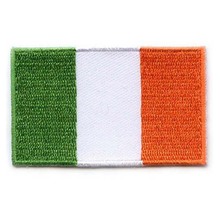 2,5 дюймовый ирландский значок с вышивкой, плоский Бродер с железной подложкой 2024 - купить недорого