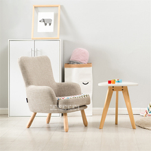 HLM-4054 гостиной, детский диван, кресло, балкон, спальня, Резиновая деревянная стопа, диван, съемное моющееся мягкое кресло 2024 - купить недорого