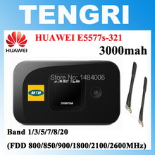 Unlocked HUAWEI E5577 E5577s-321 with 2PCS Antenna 4G LTE Cat4 3000 mah Mobile Hotspot Wireless Router Pocket mifi 2024 - buy cheap