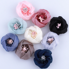 200PCS 4CM Newborn High Quality Mini Silk Artificial Flower For Wedding Invitation Fabric Flowers For Dress Decoration 2024 - buy cheap