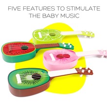 Hot Sale 32CM Children Kids Learn Guitar 4 String Ukulele Creative Cute Mini Fruit Can Play Musical Instruments Kid Gifts#262381 2024 - buy cheap